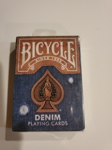Bicycle Denium Playing Cards, New Sealed