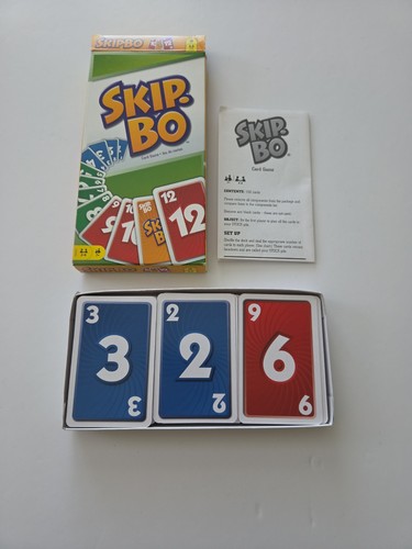 Mattel Skip-Bo Card Game - From The Makers Of Uno 2021