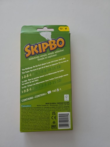 Mattel Skip-Bo Card Game - From The Makers Of Uno 2021 - photo 3