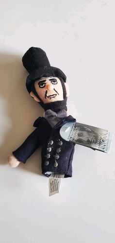 Abraham Lincoln Finger Puppet & Magnet (New, Magnetic Personalit