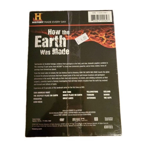 How the Earth Was Made: Complete Season One DVD, History Channel - photo 2