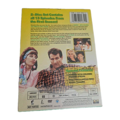 Married With Children The Complete First Season DVD 1987 - photo 2