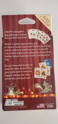 Squarrels Card Game - 2018, New Open package - photo 2