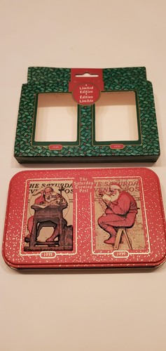 Norman Rockwell Christmas 2 Decks Playing Cards, In Collectors T - photo 2