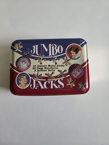 Jumbo Jacks Classic Game w/ Jacks Balls and Instructions