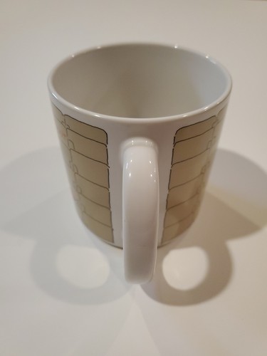 Vintage American Greeting Stoneware Mug, 'Is their life without - photo 2