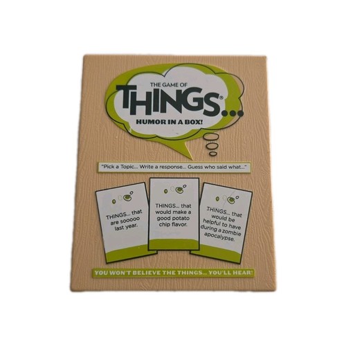 The Game of Things Humor In A Box 2016 Card Game