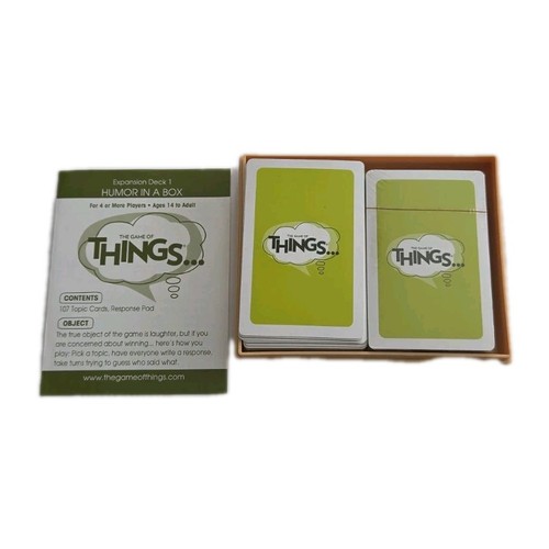 The Game of Things Humor In A Box 2016 Card Game - photo 3