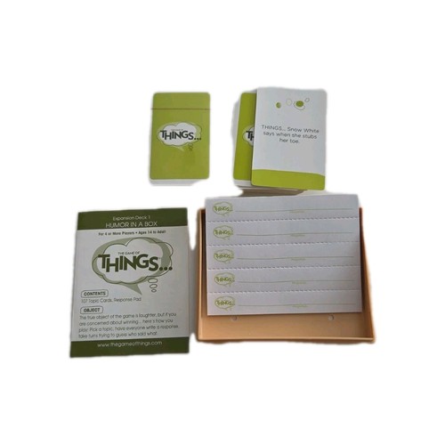The Game of Things Humor In A Box 2016 Card Game - photo 4