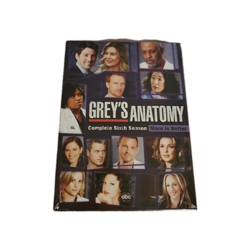 Greys Anatomy: The Complete Sixth Season (DVD, 2011, New)
