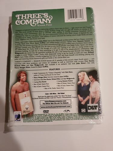 Three's Company Season 4 DVD Box Set (NEW) - photo 2