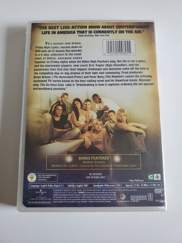 Friday Night Lights: Season 1 DVD New - photo 2