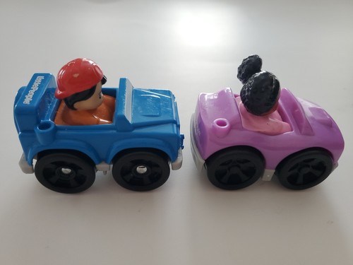Little People Wheelies, Blue Jeep & Purple Car, 2014 - photo 3