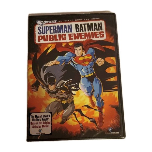 DC Universe Superman/Batman: Public Enemies (DVD, 2009, New)