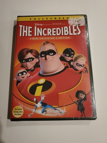 The Incredibles (DVD, 2-Disc Set, Fullscreen, Collectors Edition