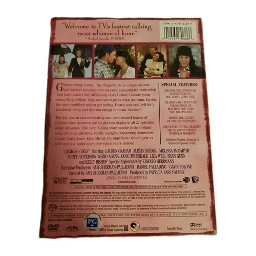 Gilmore Girls: The Complete Fifth Season (DVD, 2005) New Factory - photo 2