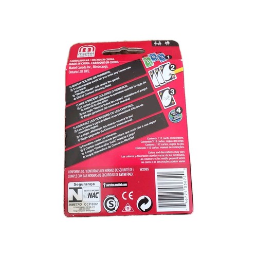 Mattel UNO Family Card Game - New - photo 2