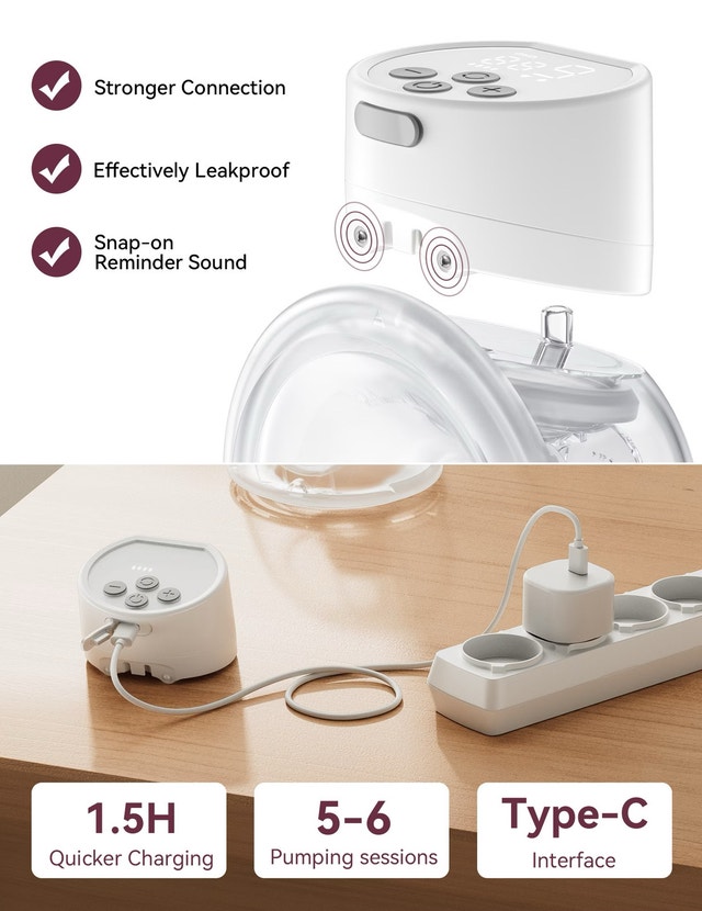 (Open box) Momcozy S12 Pro Wearable Breast Pump - photo 2