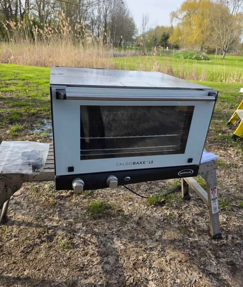 Caldobake 23.6 in. 1.34 cu ft. Stainless Steel Convection Oven - photo 2