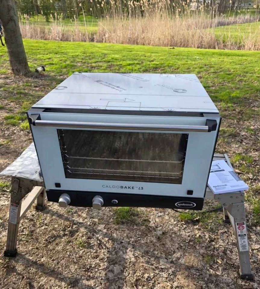 Caldobake 23.6 in. 1.34 cu ft. Stainless Steel Convection Oven - photo 3