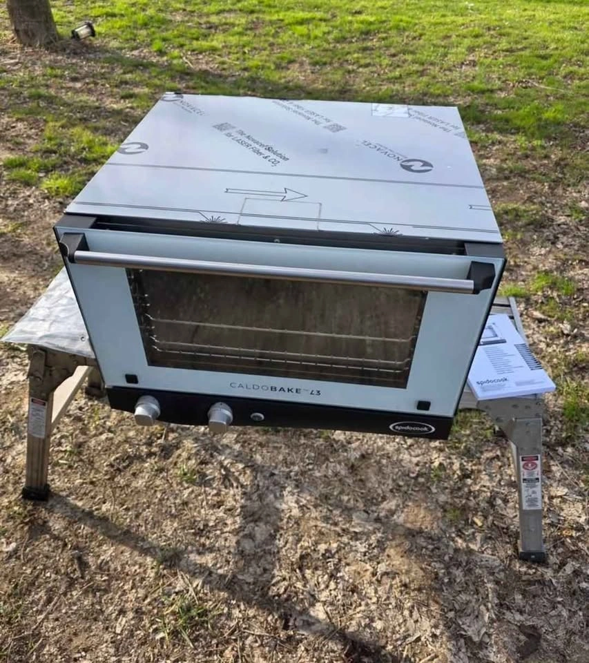 Caldobake 23.6 in. 1.34 cu ft. Stainless Steel Convection Oven - photo 4
