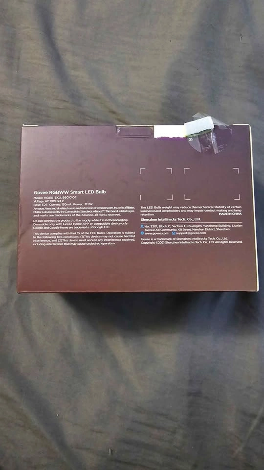 Govee Smart Light Bulbs, 1200 Lumens BR30, 2 Pack - photo 3