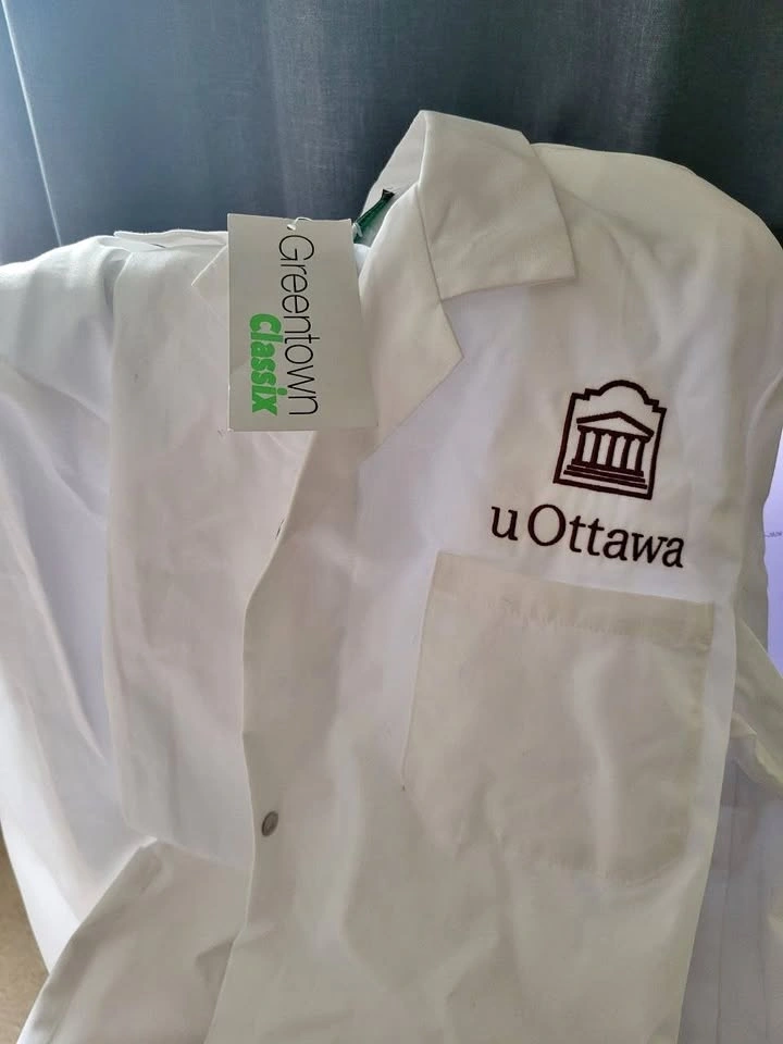 Ottawa University Lab gown