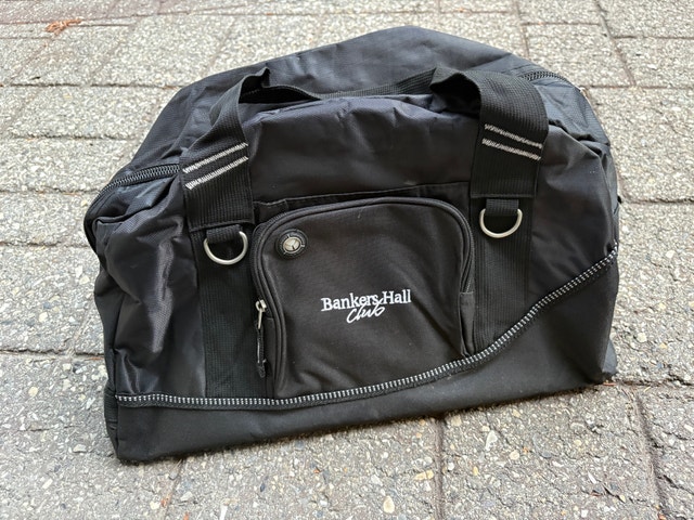 New gym bag