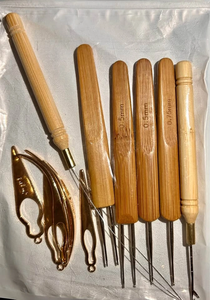 Dreadlock Crochet Hook and Interlocking Tool Set