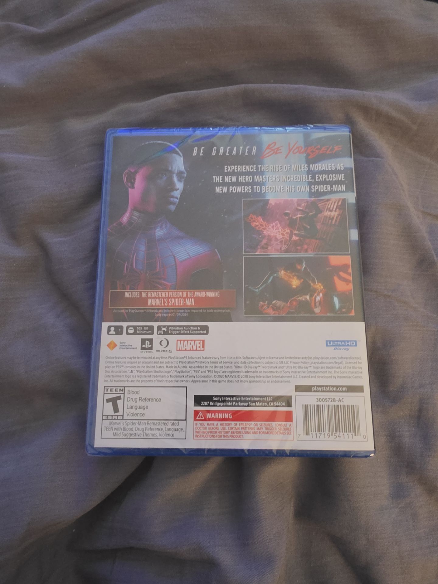 Spiderman - Miles Morales (Ultimate Edition) [Ps5] - photo 2