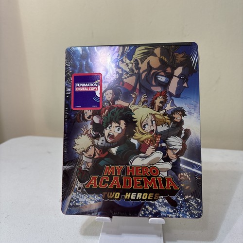 NEW! My Hero Academia Two Heroes + Heroes Rising Steelbook