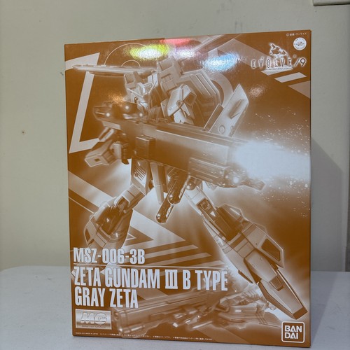 BANDAI MG 1/100 MSZ-006-3B Zeta Gundam III B Type Gray Zeta
