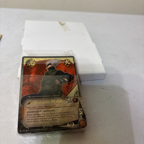 Naruto CCG The Dream Legacy Kakashi Starter Deck Opened - photo 2