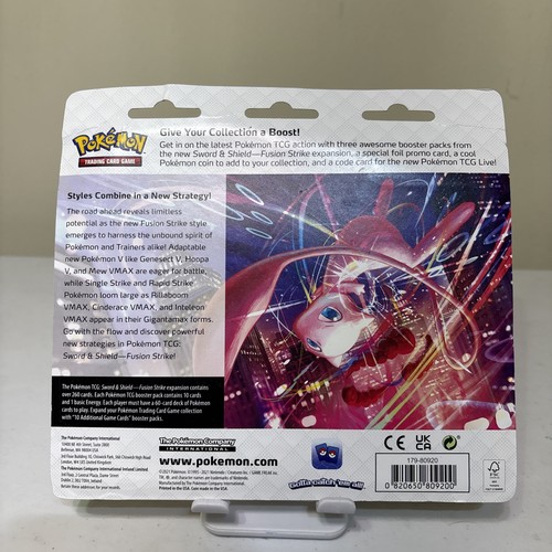 Nintendo Eevee Fusion Strike Trading Cards - Pack of 3 - photo 3