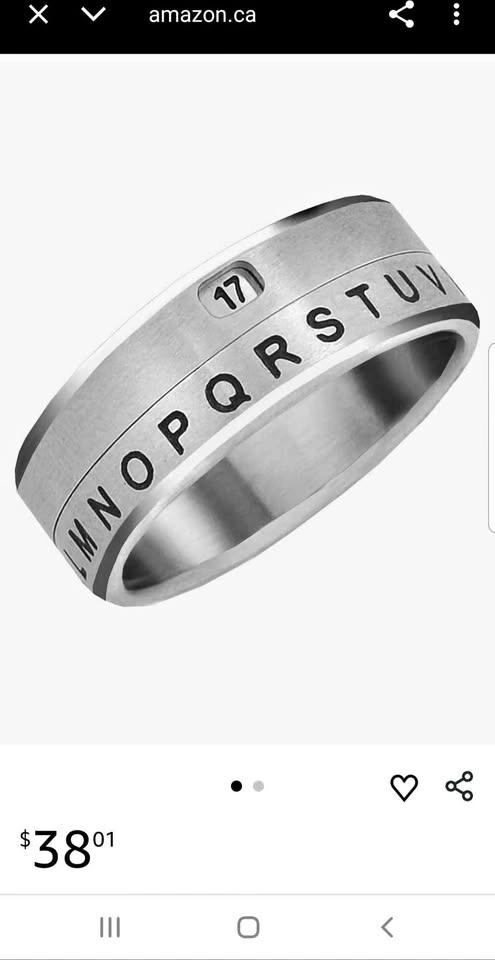 Fidget Spinner Secret Decode Ring