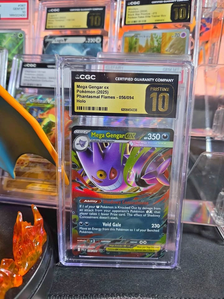 Pokémon Mega Gengar ex 055 CGC 10 Pristine