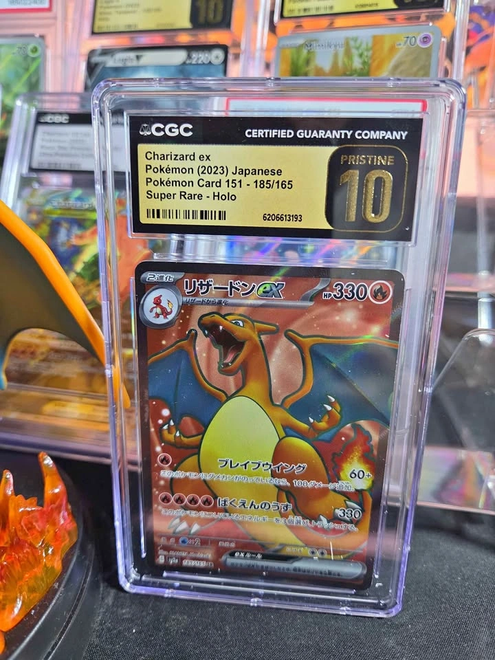 Charizard ex 185/165 PSA 10 Pristine Pokémon 151