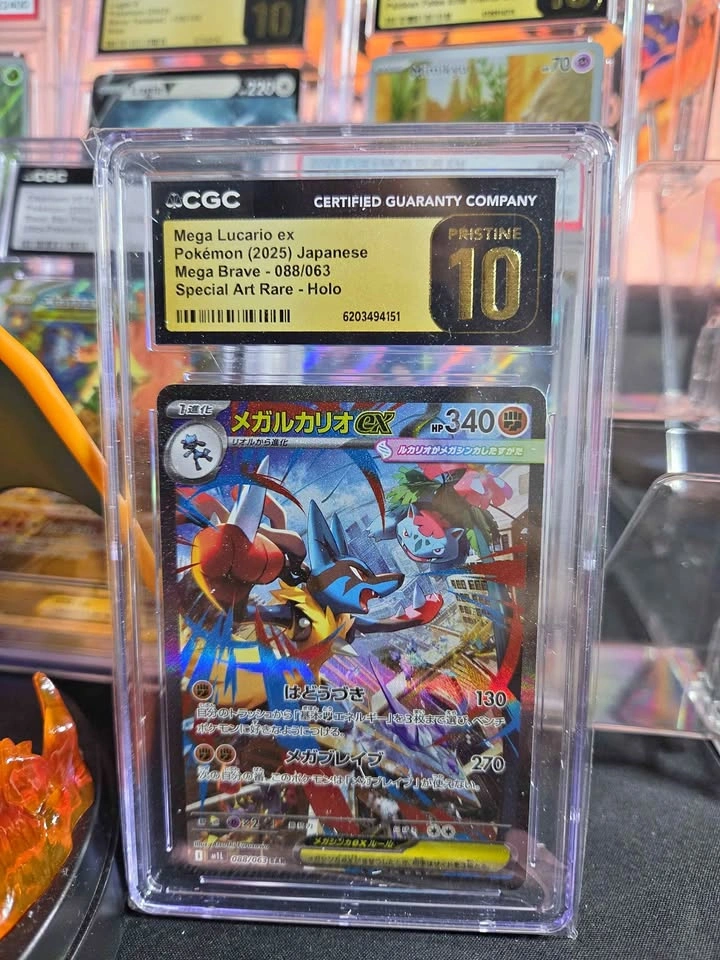 CGC Pristine 10 Mega Lucario 088 jp