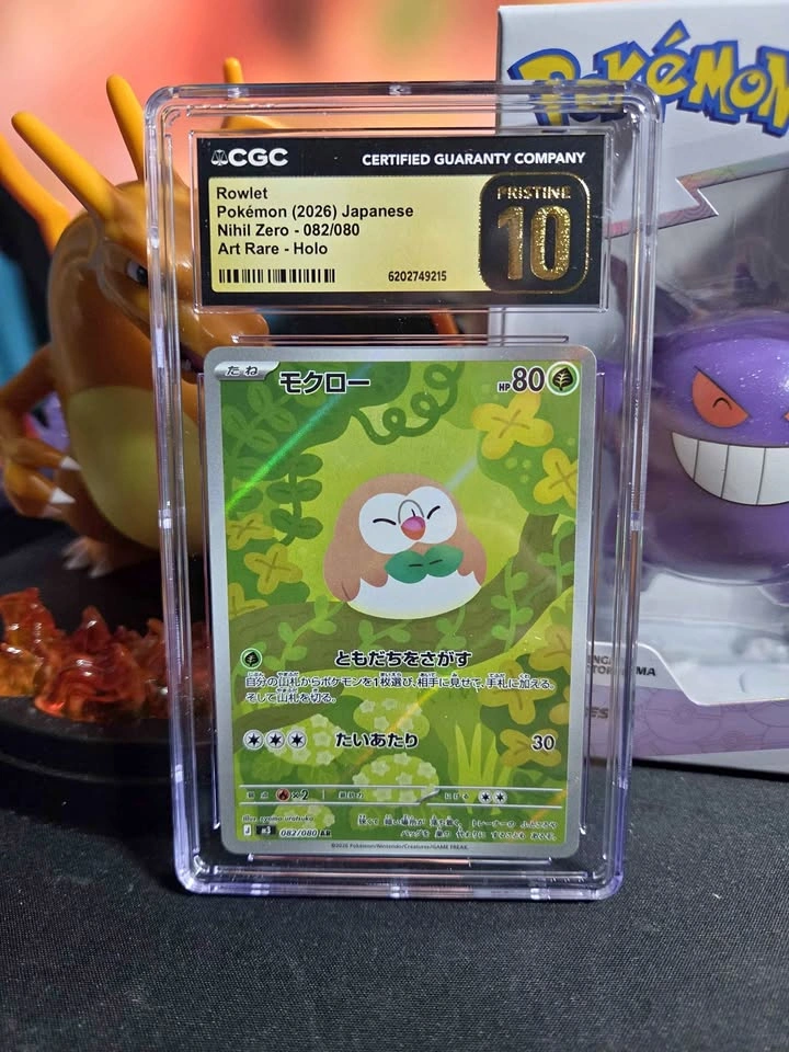 CGC Pristine 10 Rowlet JP 082