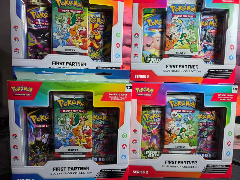 Pokémon First Partner Illustration Collection Series 2 & 3 Boxes - photo 2
