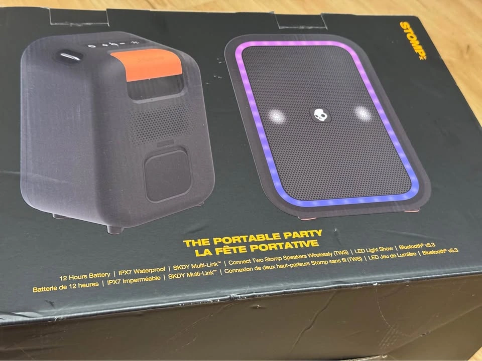 Skullcandy Stomp XT Portable Bluetooth Speaker - photo 3