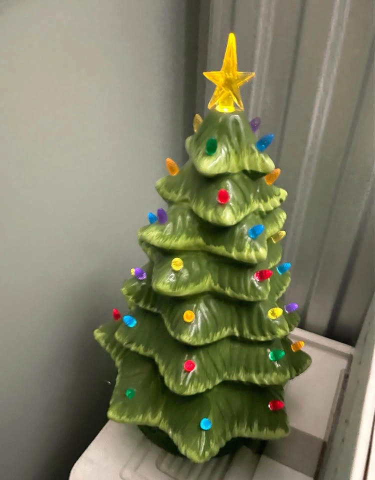 VTG Mr. Christmas 16" Nostalgic Ceramic Christmas Tree - photo 3