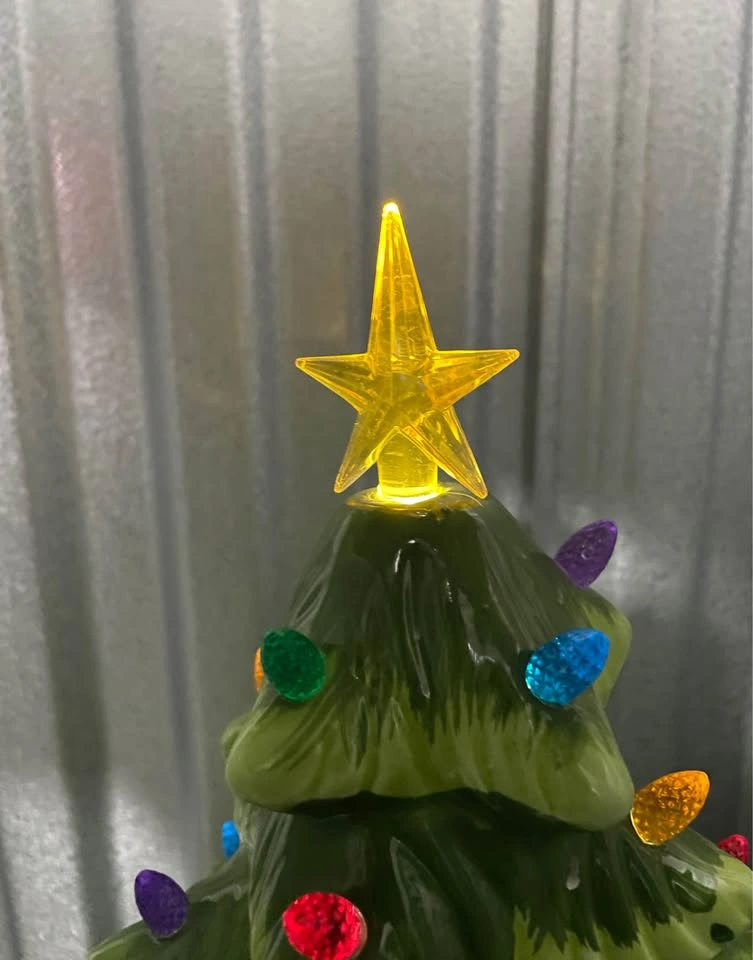 VTG Mr. Christmas 16" Nostalgic Ceramic Christmas Tree - photo 4