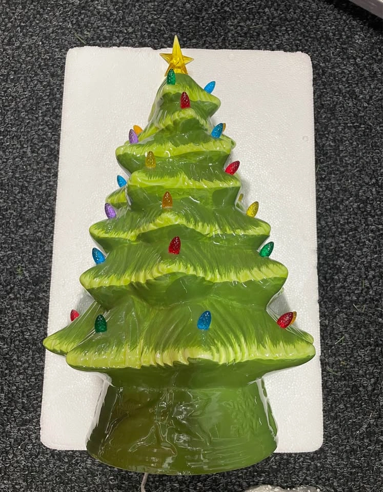 VTG Mr. Christmas 16" Nostalgic Ceramic Christmas Tree - photo 5