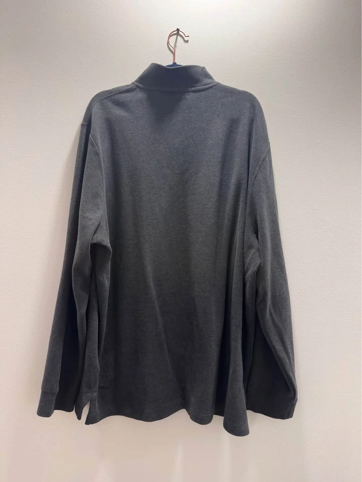 Men’s Polo Ralph Lauren Estate Rib Quarter-Zip Sweater XXL Grey - photo 2
