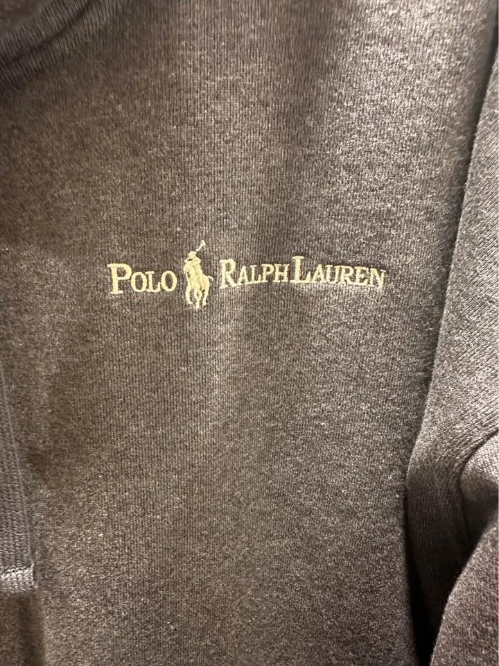 Men’s Polo Ralph Lauren Relaxed Fit Grey Hoodie Size XL - photo 4
