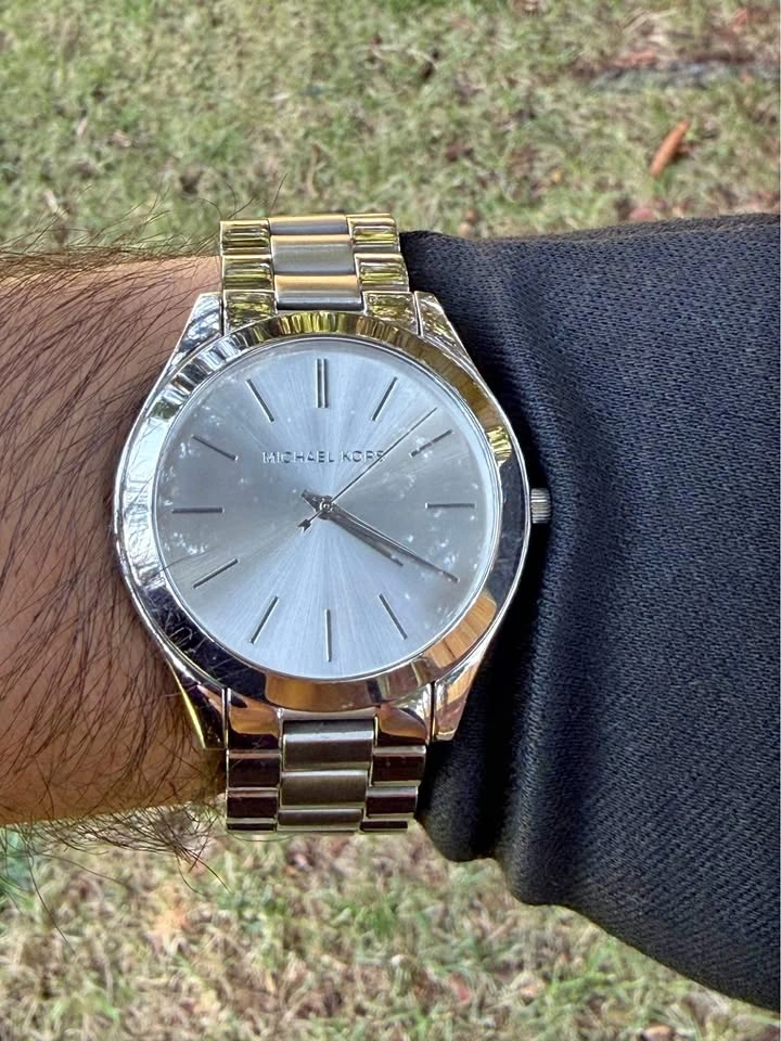 Michael Kors MK3178 Silver Stainless Steel Watch – 44mm