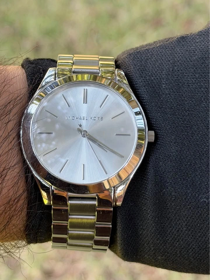 Michael Kors MK3178 Silver Stainless Steel Watch – 44mm - photo 2