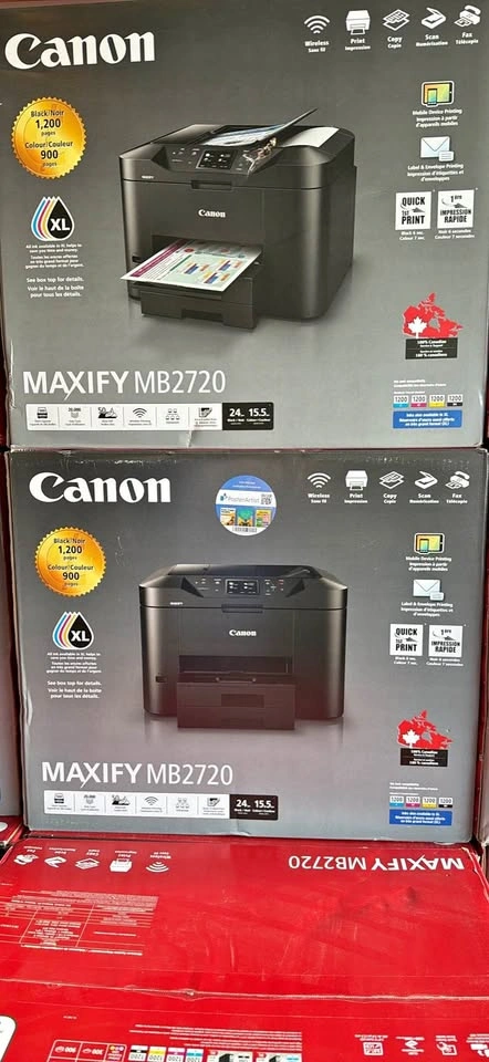 Brand New Canon MAXIFY MB2720 Wireless All-In-One Printer