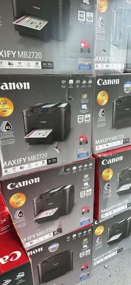 Brand New Canon MAXIFY MB2720 Wireless All-In-One Printer - photo 2